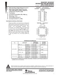 Datasheet SN54HC367 manufacturer TI